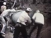 Tunnel construction after Chernobyl, 1986