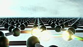 Graphene conducting electricity