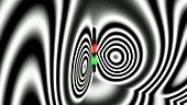 Antenna radio wave emission pattern