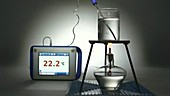 Enthalpy of combustion measurement