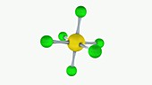 Octahedral molecule SF6