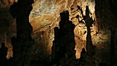 Limestone cave formations