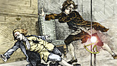 Ball lightning kills Richmann, 1753