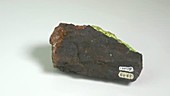 Torbernite with Geiger counter