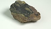 Pitchblende with Geiger counter