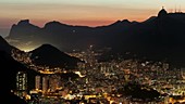 Rio de Janeiro at dusk