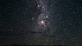 Night sky from the ALMA site in Chile