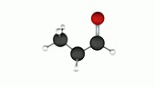 Propanal molecule