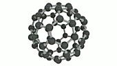 Buckminsterfullerene molecule, animation