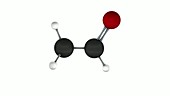Ethanal molecule