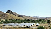 Solar power plant, Greece