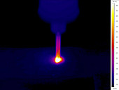 Drill, thermogram footage