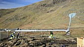 Wind turbine installation