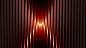 Sound waves, abstract animation