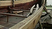 Viking boat replica
