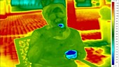 Thermographic of woman