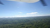 Aerial view of mountains, Malawi
