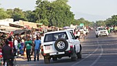 Roadside market, Ckiwawa, Malawi