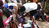 Medecins Sans Frontieres clinic, Malawi