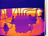 Engine, thermography