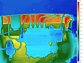 Engine, thermography