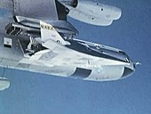 X-24B lifting body aircraft air launch