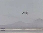 X-15 hypersonic aircraft landing, 1968