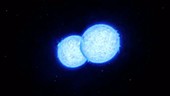 VFTS 352 double star system, animation