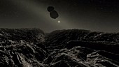 Kuiper Belt object surface