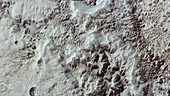 Mountains and ice on Pluto, New Horizons