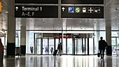 Entrance, Munich airport