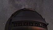 Gemini observatory at night