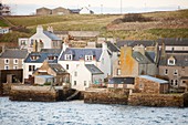 Stromness town and harbour ,Orkney,UK