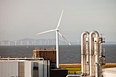 Wind turbine in Workington,UK