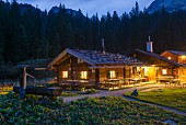 Alm im Nationalpark Berchtesgaden, Bayern, Deutschland