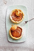 Sweet pumpkin tartlets