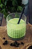Parsley and caper smoothie
