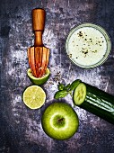 Green shooter smoothie
