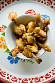 Nong Big Gai Opp (oven-roasted chicken legs with rosemary)