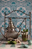 Moroccan peppermint tea