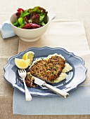 Almond Crusted Veal Schnitzel