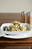 Fettuccine with Chicken, Fennel and Lemon