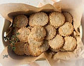 Thyme butter biscuits