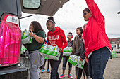 Flint bottled drinking water distribution