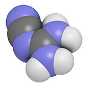 Dicyandiamide molecule