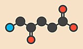 D-Aminolevulinic acid drug molecule