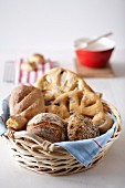 Baskets Of Loaf Breads