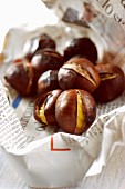 Caldarroste (hot chestnuts, Italy)