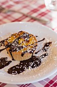 Ricotta chocolate cake with chia seeds