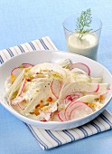 Fennel and radish salad